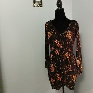 F21 Boho Floral Dress